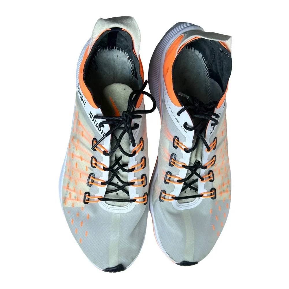 Nike EXP-X14 Just Do It White‎ Total Orange Men 11.5